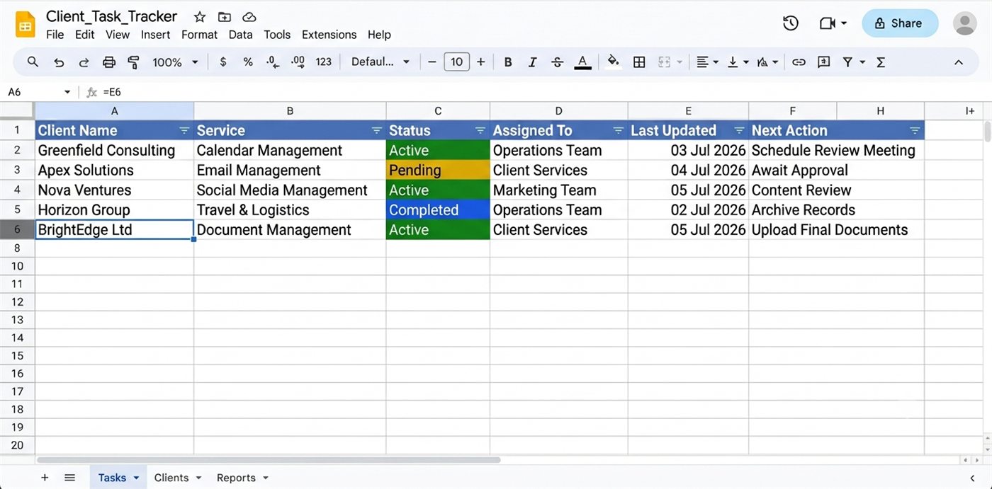Document management and data entry Microsoft 365 SharePoint, ExecutiveAid Ghana screenshot 1